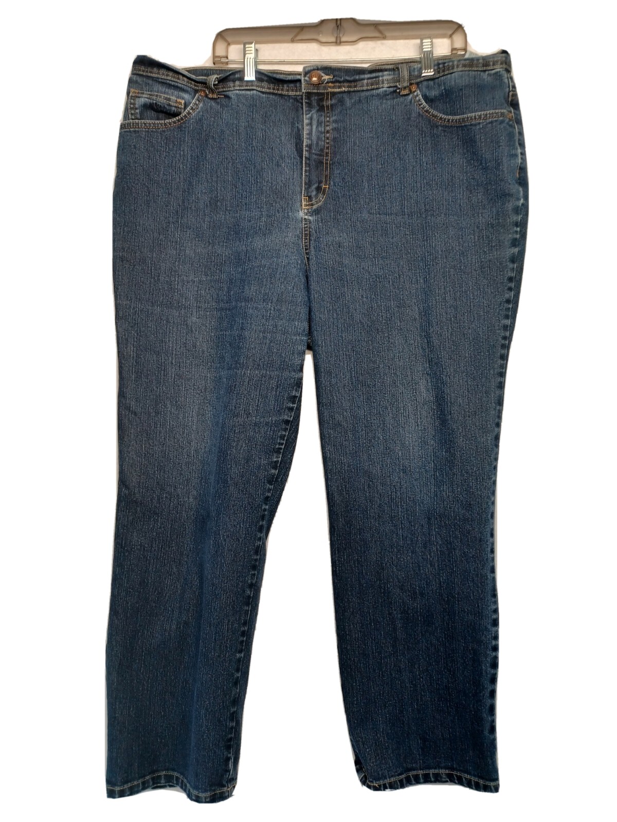 Womens 20w Blue Amanda High Rise Average