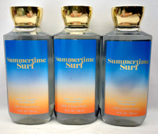 3 Summertime Surf Shower Gel Bath  Body Works 10 oz