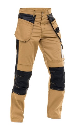 Pantalón de trabajo utilitario para hombres Cordura de seguridad resistente reforzado táctico de carga Touser - Imagen 17 de 28