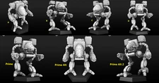 TBR Timber Wolf aka "Mad Cat" "Classic Style" Alt Mech For Battletech Mini PMW
