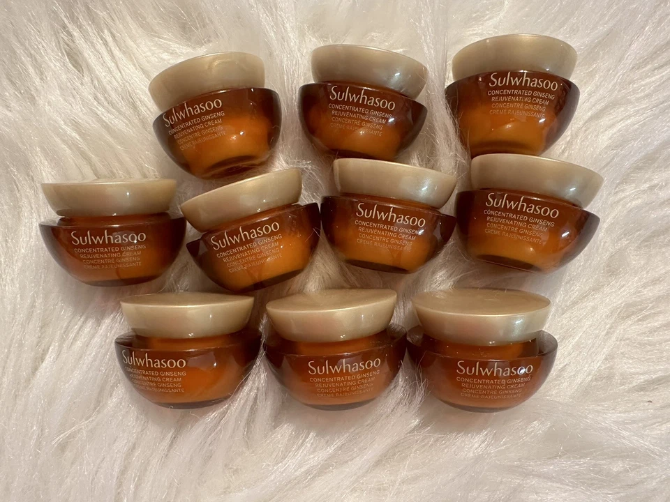 2024 Sulwhasoo Concentrated Ginseng Rejuvenating Cream 5ml x 10 Pcs (50ml) - Image 2 of 4