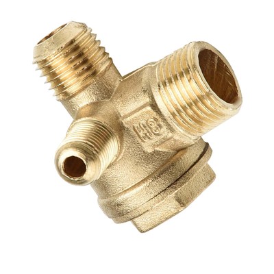 Clapet Anti-retour De Compresseur D'air En Laiton, Remplacement De Filetage Mâle à 90 Degrés De Haute Qualité Pour Une Installation Facile Pour Pompe