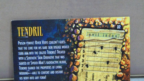 Tarjeta Marvel Fleer/Skybox Arachno-Foe Zardril 1996 n.º 32 - Imagen 6 de 7