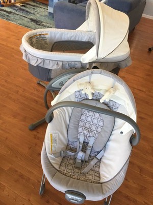 graco glider swing bassinet