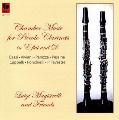 Audio Cd - Chamber Music For Piccolo Clarinets  - Gallo-vde -D- Neu