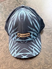 Costa Del Mar Hombres Azul Palma Malla Camionero Sombrero Snapback Gorra de Pesca Talla Única