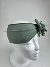 unbranded Women's Sage Green Bow Headband Hair Accessory