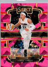 2024 Panini Select WNBA #70 Aerial Powers Prizms Pink Ice