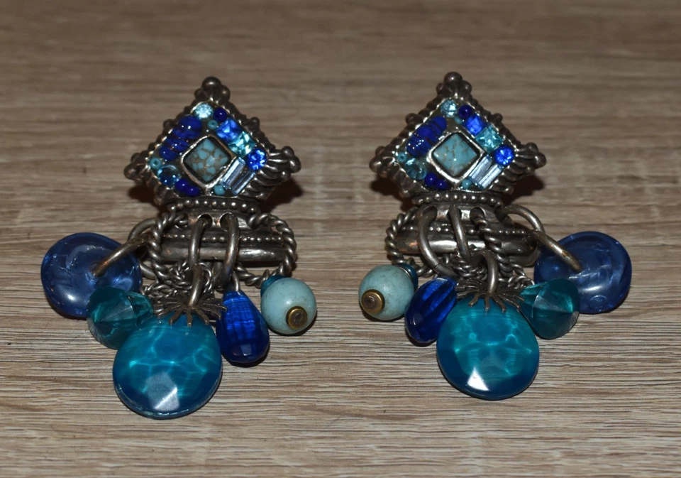 Boucles d'oreilles pendantes Gas bijoux - Photo 1/4