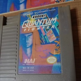 Kabuki Quantum Fighter NES w Manual (Nintendo, 1991) 