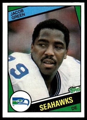 1984 Topps Jacob Green Seattle Seahawks #193