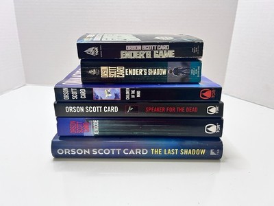 Orson Scott Card Book Lot of 6 Sci-Fi Incomplete Ender's Series Mixed HC & SC