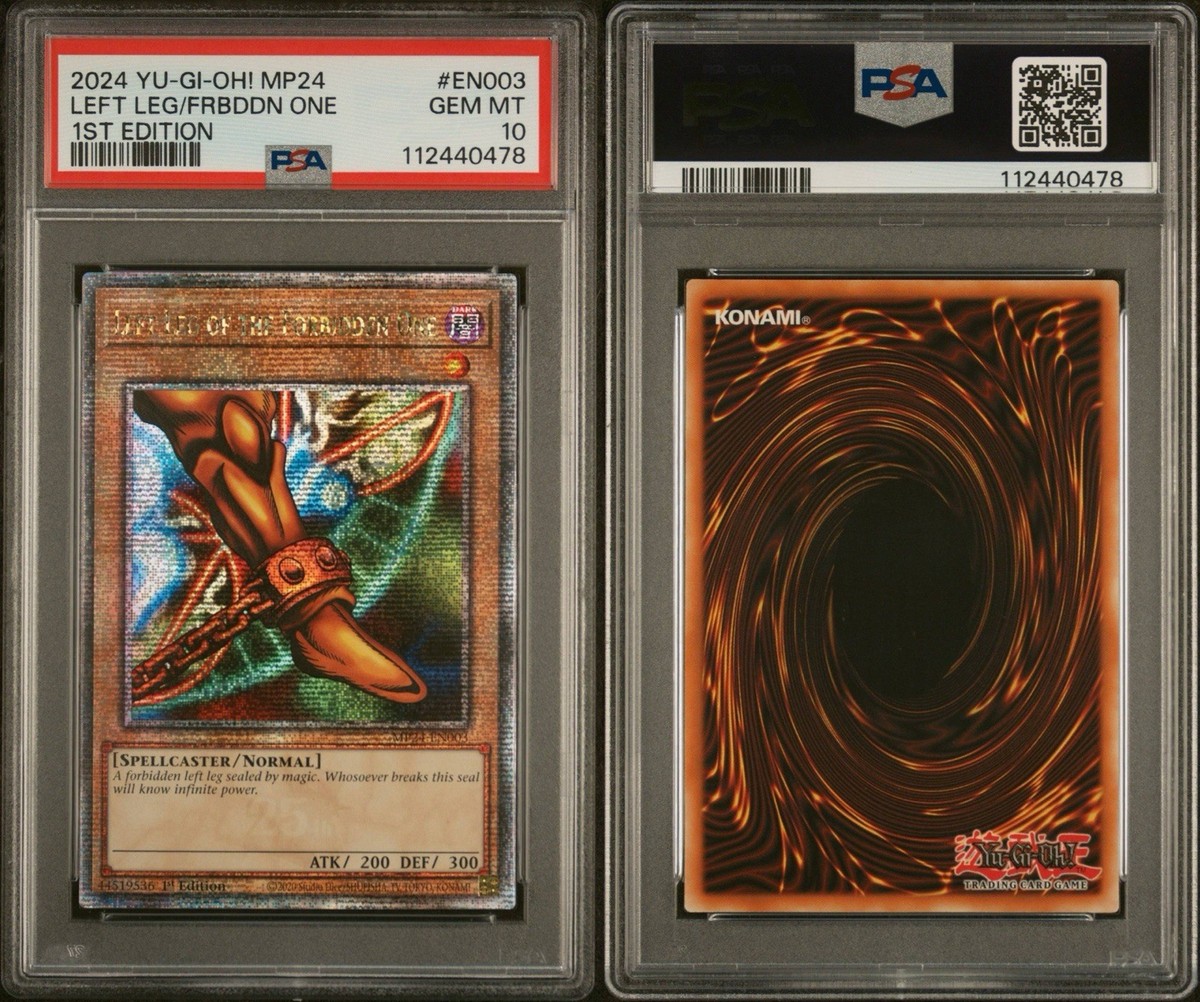 グレイテストグレート 金 psa10 COMPLETE PSA 10 GEM MT QCSR EXODIA SET - TN23-EN002/MP24