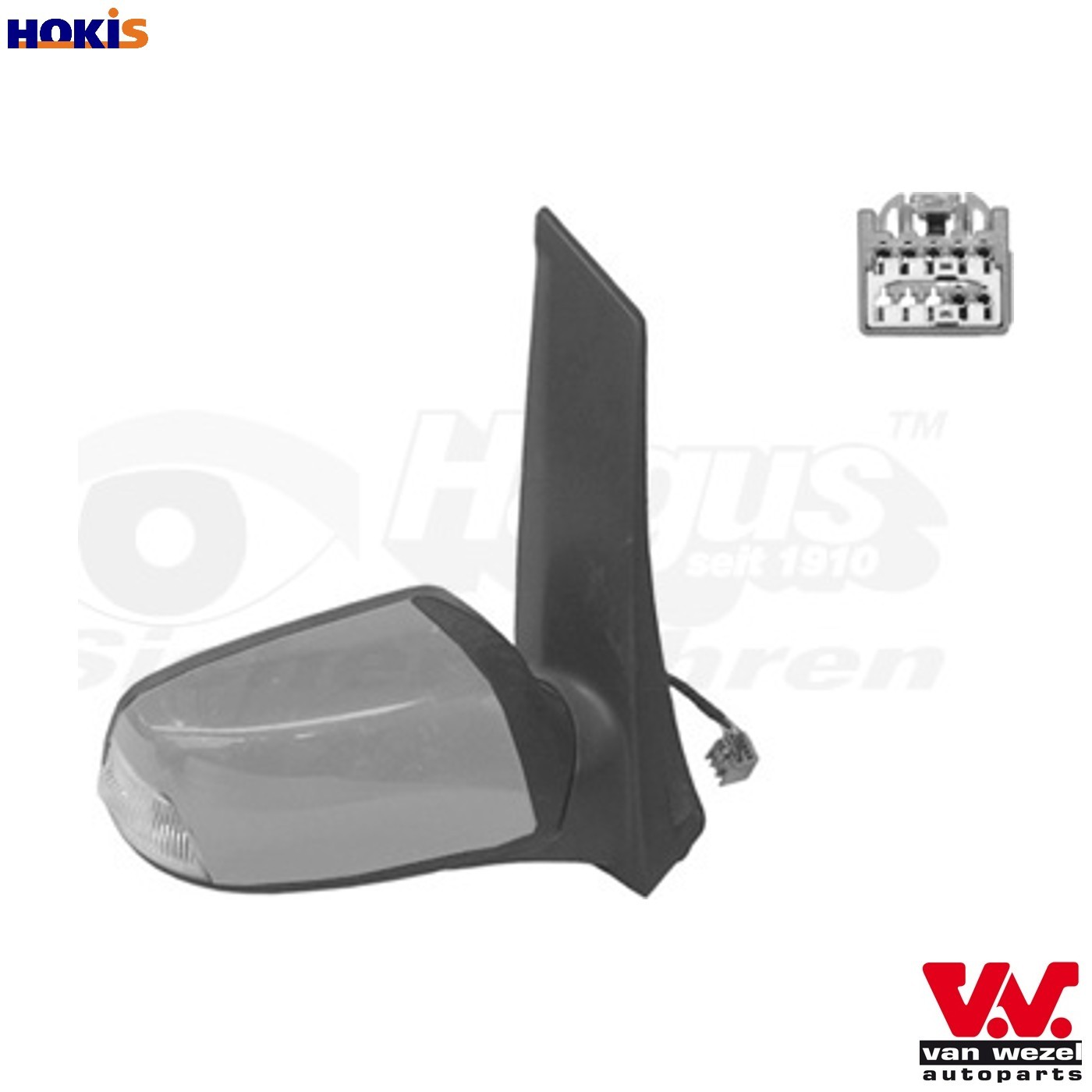 EXTERIOR MIRROR 1862828 FOR FORD QQDC/Q7DA/QQDB/QQDA/CSDB/CSDA 1.8L G8DA 1.6L