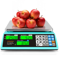 88Lb/40Kg Commercial Food Scale, Digital Price Computing Scale with Counting Fea