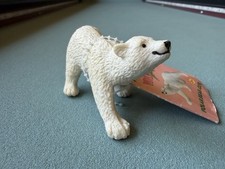 Safari Ltd 1997 Polar Bear Cub Figure Toy Arctic Ocean Wildlife Figurine W/ Tag