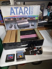 Vintage Atari 5200 Console/System Complete in Original Box + 2 games Untested