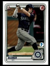 2020 Bowman Draft 1st Edition #BD-28 Zach DeLoach