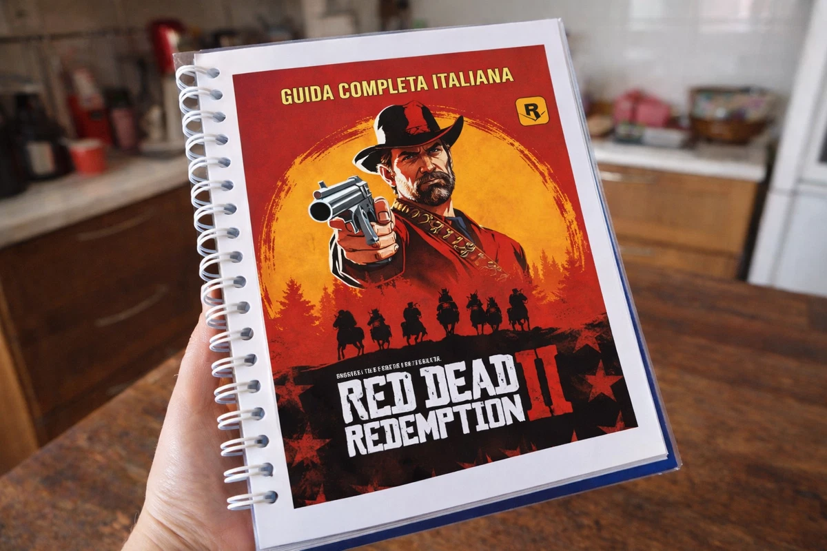 Libretto Istruzioni Originale Red Dead Redemption Per PS3 - Nuovo Sigillato