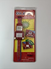 Vintage Etch A Sketch Magic Screen Wristwatch New, Sealed NIP - Nice  See Pics