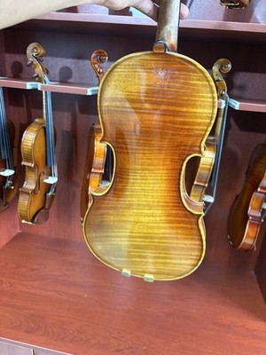 SurpassMusic 3/4 One Piece Back Handmade Violin with Case&Bow (DDP to USA)
