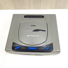 Japanese Sega Saturn Console Bundle with 2 Controllers & 6 Games HST-3210 Tested