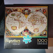 Buffalo Games Signature Collection Antique World Map 1000 Jigsaw Puzzle