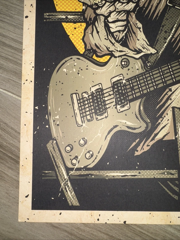 Póster litografía Guns N’ Roses Sacramento 10/8/23 245/250 raro Foto 2 de 4