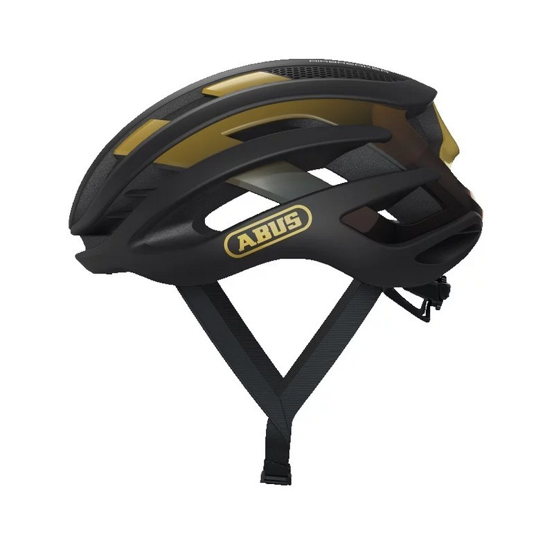 Casco Airbreaker Negro Oro Abus Bicicleta