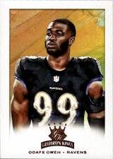 2021 Panini Chronicles Odafe Oweh #GK-40 Gridiron Kings Bronze Baltimore 2M