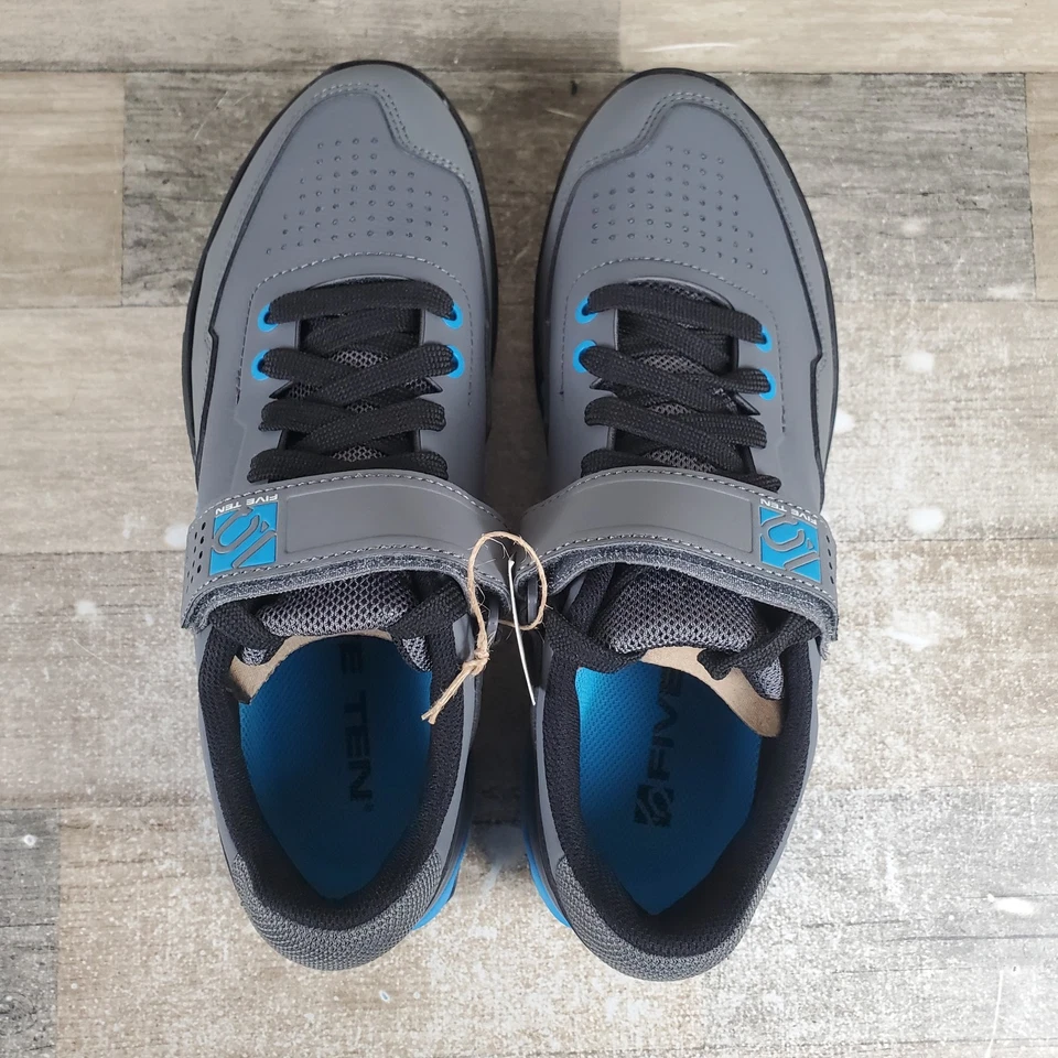 Adidas Five Ten Cernícalo Encaje Mujer Bicicleta de Montaña Zapatos Talla 9 Gris Azul Tenis Foto 4 de 4