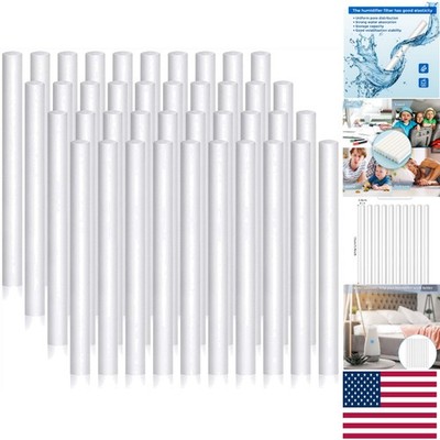 Efficient 5.9-Inch Humidifier Cotton Filter Sticks - 40 Pack for Better Air