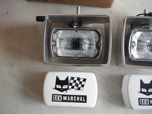 FORD NOS 1980 1981 1982 1984 FOG LIGHTS WITH MOUNT HOUSINGS F-150 - Picture 4 of 8