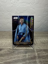 2024 Topps Chrome Star Wars Lando Calrissian Rebel Alliance Gold Refractor /50