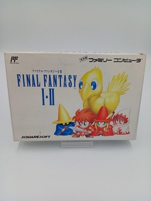 Squaresoft Final Fantasy I Ii Famicom Software