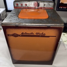 Vintage Wolverine Toy Tin Litho Automatic Washer