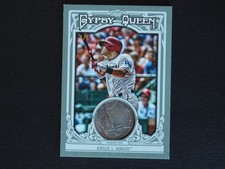 2013 Topps Gypsy Queen Ian Kinsler Hometown Currency Quarter Relic 25 Nmmt
