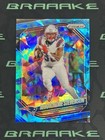 2025 Panini Prizm Football Blue Ice Rhamondre Stevenson #84