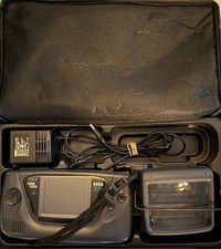 SEGA Game Gear Handheld System Black For Repair or Parts with Bag  Accessories