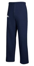 Adidas Men's Performance Modern Fleece Pants with Drawstring - Navy Blue