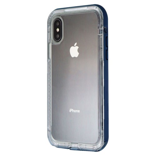 LifeProof NEXT Series Case for Apple iPhone Xs and X - Clear Lake Blue / Clear