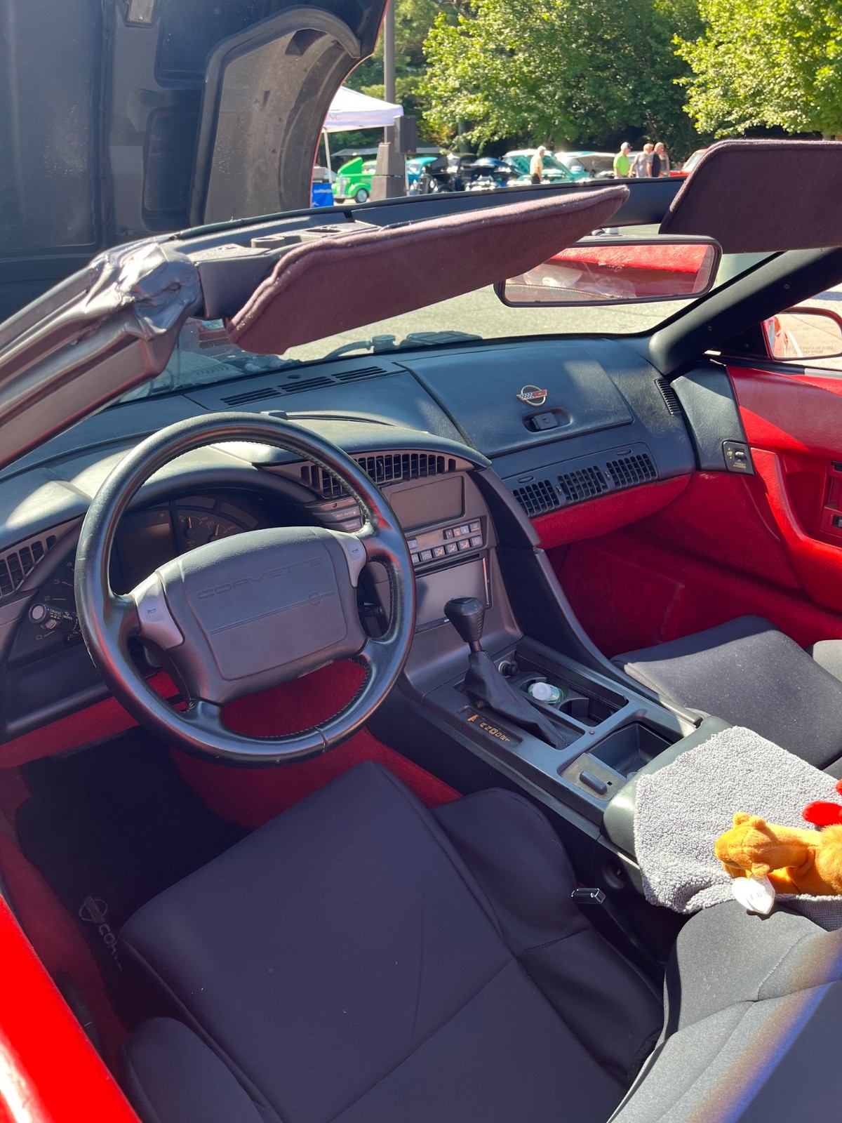 1990 Red Chevrolet Corvette   | C4 Corvette Photo 6