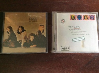 Free  [2 CD Alben] Live + Fire and Water  /  Paul Kossoff Paul Rodgers