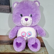Rare 2002 Care Bear Plush Share Bear Jumbo 24  EUC