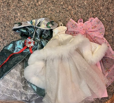 Barbie Clothes Dresses Lot Happy Birthday Happy Holidays 1999 Special Edition S1