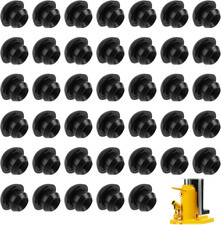 40 Pack Hydraulic Jack Oil Filler Plug Bung, 8Mm Conical Rubber Plugs for Bottle