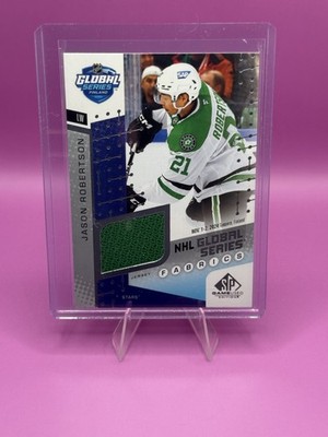 2025-26 SP Game Used Jason Robertson Global Series Fabrics Patch #GSF2-5