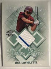 2024 Leaf Trinity Rookie Relics Jace Laviolette RR-30 Memorabilia Baseball