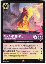 Alma Madrigal Keeper of the Flame 58/204 Wilds Unknown Disney Lorcana