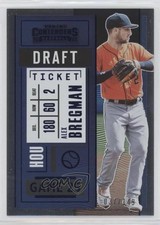 2020 Panini Contenders Draft Ticket Blue 37/149 Alex Bregman #58 2u3